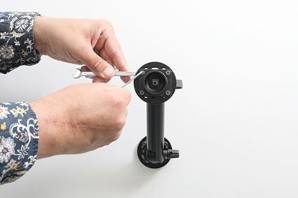 Brodit holder, passiv holder, passiv, boring: AMPS, inkl.: kuleledd, passer til: TC22/TC27 (med beskyttelsesdeksel) (711348)