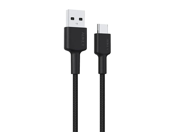 AUKEY CB-CD30 Nylon cab le USB C - USB A 0.9m 3