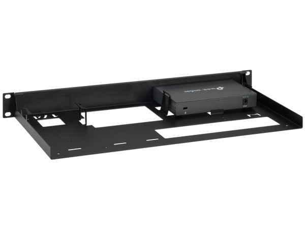 Rackmount.IT RM-OM-T1, Kiinnityskiinnike, musta, 1 kpl, 932 g