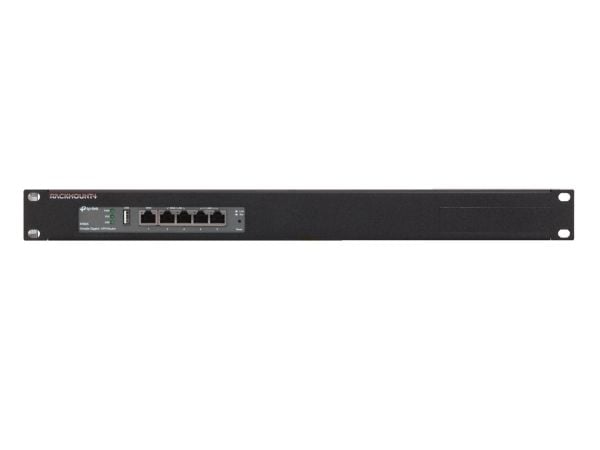 Rackmount.IT RM-OM-T1, Kiinnityskiinnike, musta, 1 kpl, 932 g