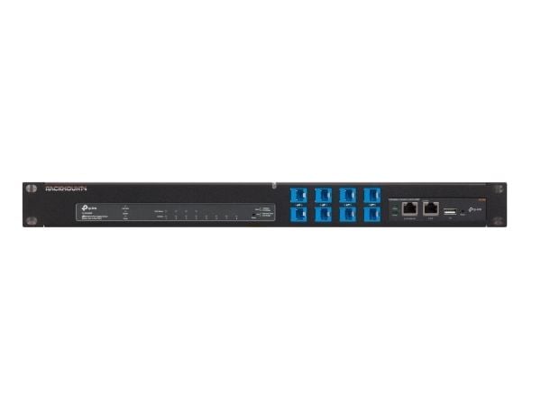 Rackmount.IT RM-OM-T3 - Monteringssett for nettverksenhet - rackmonterbar - kullsort - 1U - 19"