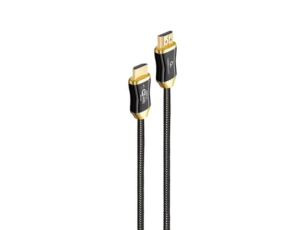 Cablexpert AOC Premium Series - Ultra High Speed - HDMI-kabel med Ethernet - HDMI hann til HDMI hann - 5 m - fiberoptisk - Active Optical Cable (AO...
