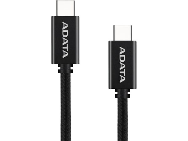 ADATA - USB-kaapeli - 24-nastainen USB-C (han) til 24-nastainen USB-C (han) - USB 2.0 - 5 A - 1 m - lajittelu