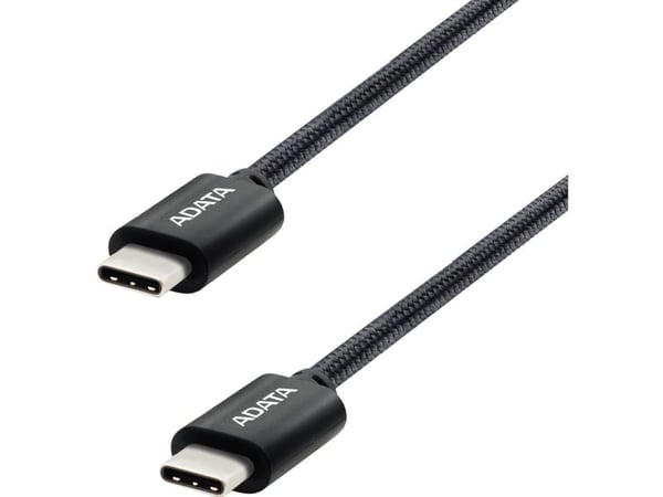ADATA - USB-kaapeli - 24-nastainen USB-C (han) til 24-nastainen USB-C (han) - USB 2.0 - 5 A - 1 m - lajittelu