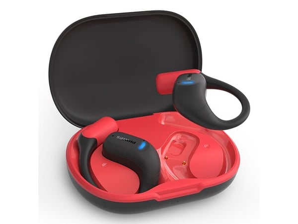 Philips TAA6709BK - True wireless-hodetelefoner med mikrofon - åpent øre - Bluetooth - svart