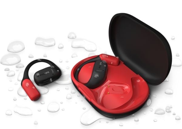 Philips TAA6709BK - True wireless-hodetelefoner med mikrofon - åpent øre - Bluetooth - svart