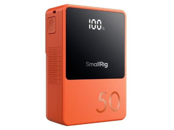 SmallRig VB50 mini V, 3400 mAh, 14,54 V, 50 W, Oransje