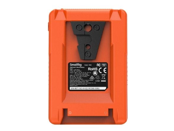 SmallRig VB50 mini V, 3400 mAh, 14,54 V, 50 W, Oransje