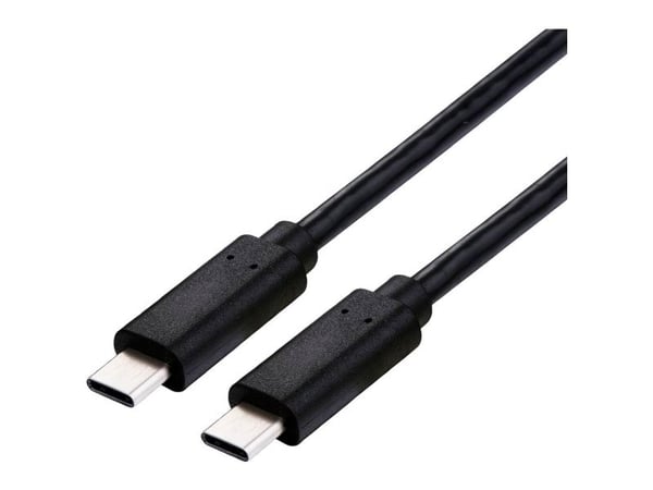ROLINE 11.02.9092, 0,8 m, USB C, USB C, USB4 Gen 2x2, 20 Gbit/sek., Sort