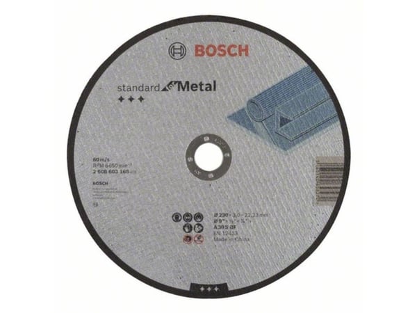 Bosch Standard for Metal A 30 S BF - Skjæreplate - for metall - 230 mm