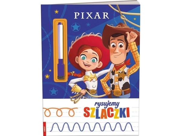 Ameet Ksiazeczka Vi ritar snirkliga linjer. DISNEY/PIXAR MIX. KSS-9110