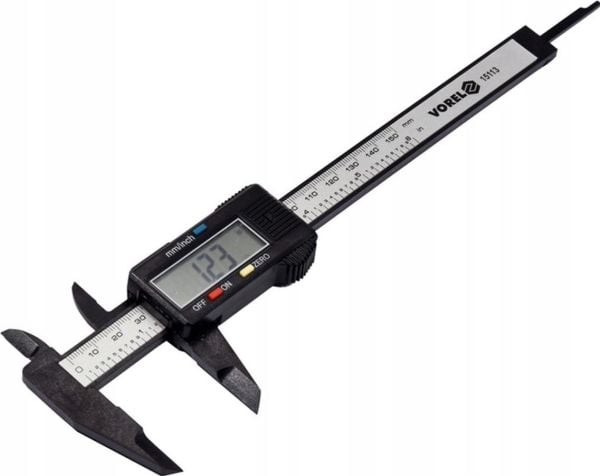 VOREL ELEKTRONINEN KALIBERI 150mm/0.01mm CARBON 15113 T15113 T15113