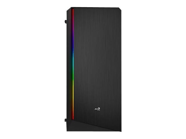 AeroCool Rift - Tower - ATX - sidepanel med vindu - ingen strømforsyning (ATX) - svart - USB/lyd