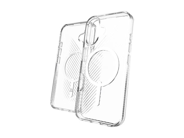 ZAGG Luxe Snap - Baksidedeksel for mobiltelefon - MagSafe-samsvar - blank - for Apple iPhone 16