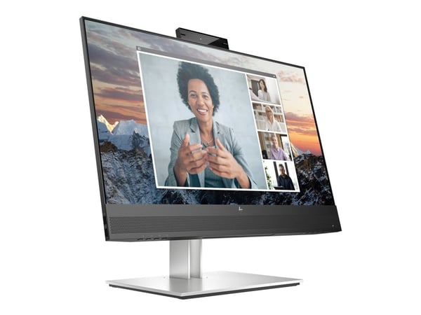 HP E24m G4 Conferencing - E-Series - LED-skjerm - 24" (23.8" synlig) - 1920 x 1080 Full HD (1080p) @ 75 Hz - IPS - 300 cd/m² - 1000:1 - 5 ms - HDMI...
