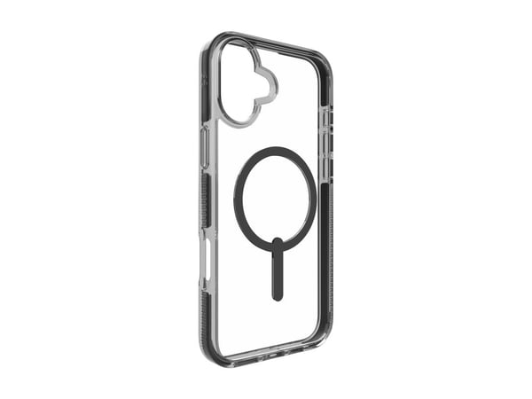 ZAGG Cases Santa Cruz Snap Apple iPhone 16 Plus Black, Suojus, Apple, iPhone 16+, 17 cm (6.7"), musta, Läpinäkyvä