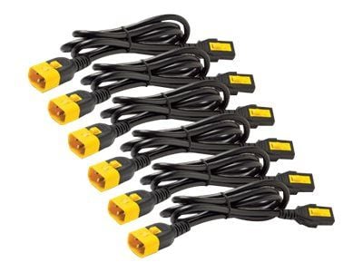 APC - Strømkabel - IEC 60320 C13 til IEC 60320 C14 - 10 A - 61 cm - lajittelu - maailmanlaajuinen - P/N: SCL500RMI1UC, SCL500RMI1UNC, SMTL750RMI2UC...