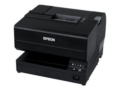Epson TM J7700 - Kvitteringsskriver - ink-jet - Rull (8,3 cm), 230 x 297 mm - inntil 98 mm/sek - USB 2.0, LAN - kutter - hvit