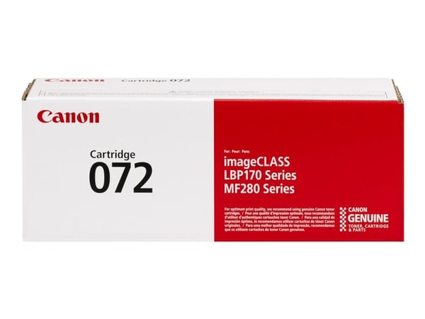 Canon 072 - Svart - original - box - tonerkassett - för i-SENSYS MF287dw