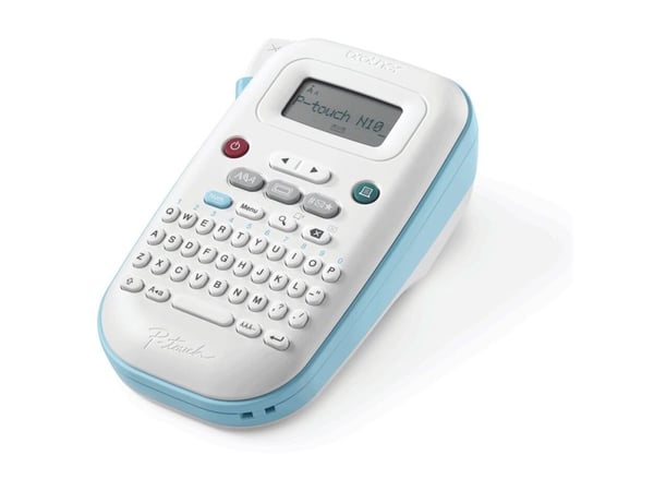 Brother P-Touch PT-N10 - Etikettmaker - S/H - direktetermisk - 12 mm bredde - 180 dpi - inntil 9 mm/sek - kutter - utskriftsforhåndsvisning, 2-linj...