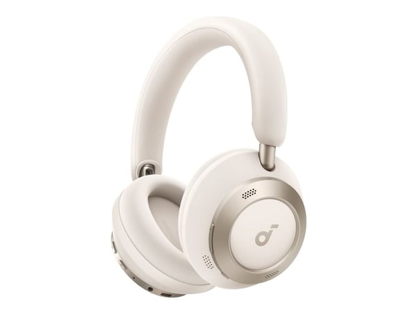 Soundcore Space One Pro, Langaton, Puhelut/Musiikki, 270 g, Kuulokkeet, Valkoinen
