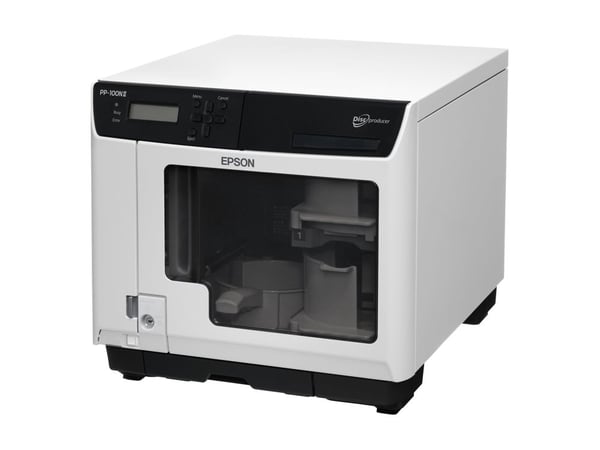 Epson Discproducer PP-100NII - Diskduplikator - utvidelsesenheder: 100 - DVD±R (±R DL) x 2 - Gigabit Ethernet - eksternt