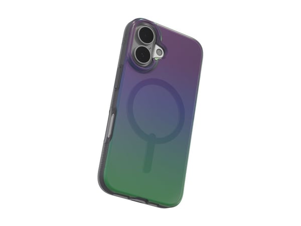 ZAGG Milan Snap - Bagsidecover til mobiltelefon - MagSafe-kompatibilitet - grafen - ravn fjeder - for Apple iPhone 16