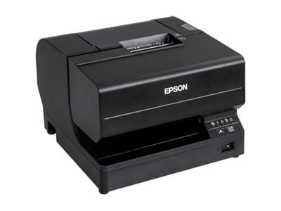 Epson TM J7700 - Kvitteringsskriver - ink-jet - Rull (8,3 cm), 230 x 297 mm - inntil 98 mm/sek - USB 2.0, LAN - kutter - hvit