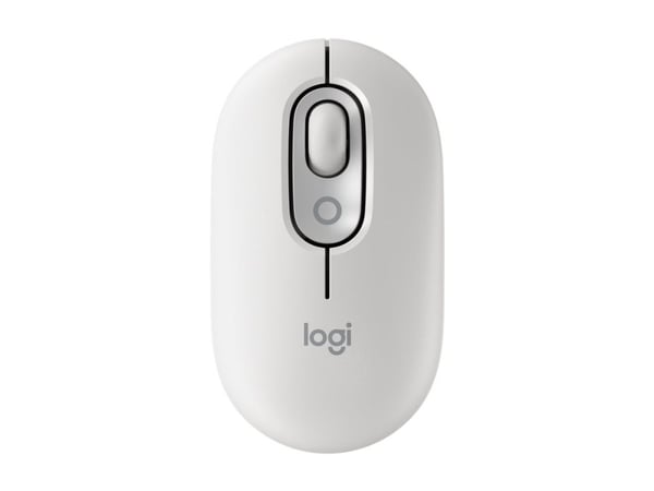 Logitech 910-007411, Molempikätinen, Optinen, Bluetooth, Valkoinen