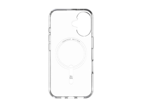 ZAGG Luxe Snap - Baksidedeksel for mobiltelefon - MagSafe-samsvar - blank - for Apple iPhone 16