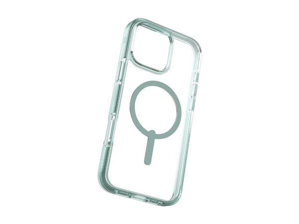 Zagg Santa Cruz Snap - Baksidedeksel for mobiltelefon - MagSafe-samsvar - grafen - grønn - for Apple iPhone 16 Pro Max