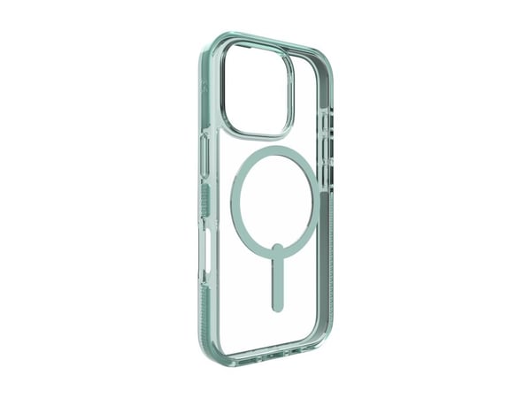 Zagg Santa Cruz Snap - Baksidedeksel for mobiltelefon - MagSafe-samsvar - grafen - grønn - for Apple iPhone 16 Pro