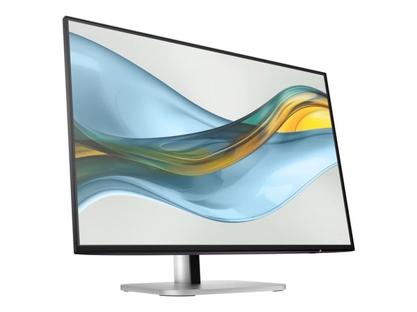 HP 524pn - Series 5 Pro - LED-skjerm - 24" - 1920 x 1200 WUXGA @ 100 Hz - IPS - 350 cd/m² - 1500:1 - 5 ms - HDMI, DisplayPort - kullsort, sølv (sta...