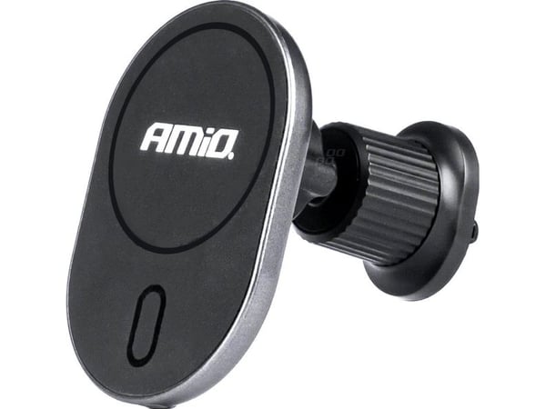 AMiO biltelefonholder med induktiv lader for ventilasjonsrist Mag 15W AMIO-03769