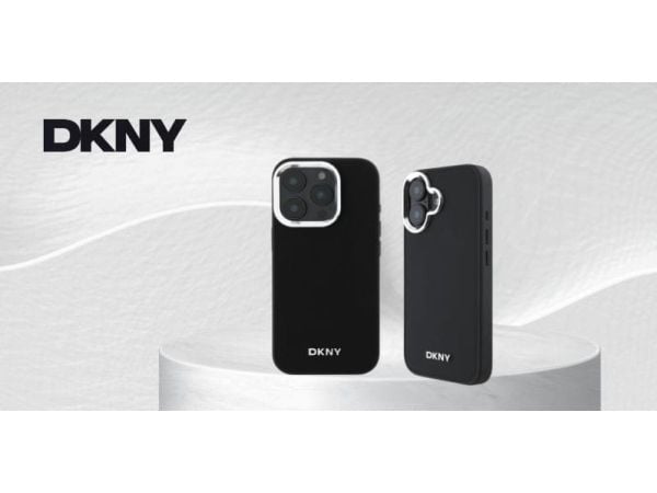 Dėklas DKNY DKHMP15MPSCMCLK iPhone 15 Plus 6.7" juoda/juodas kovakotelo Plain Logo MagSafe