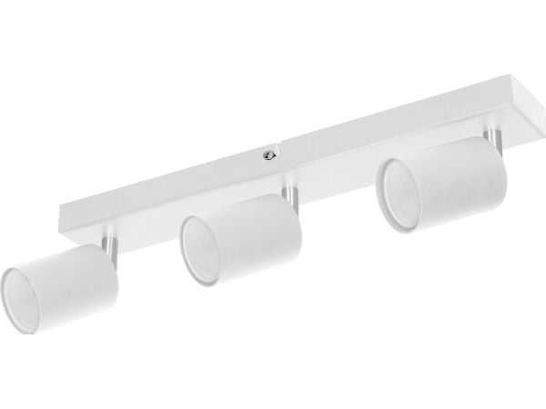 Orno DOA SP 3 taklampe, vegg- og takarmatur, GU10 maks. 3x50W, IP20, hvit