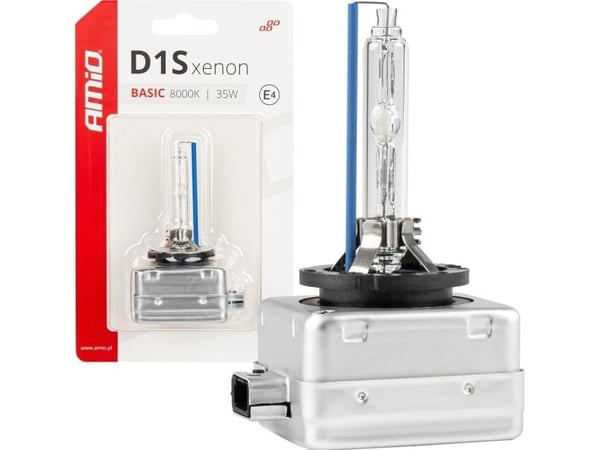 AMiO xenon hehkulamppu xenon d1s 35w 8000k basic blisteri amio-03865