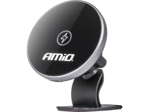 AMiO bilholder for telefon med induktiv lader til dashboard Mag 15W AMIO-03774