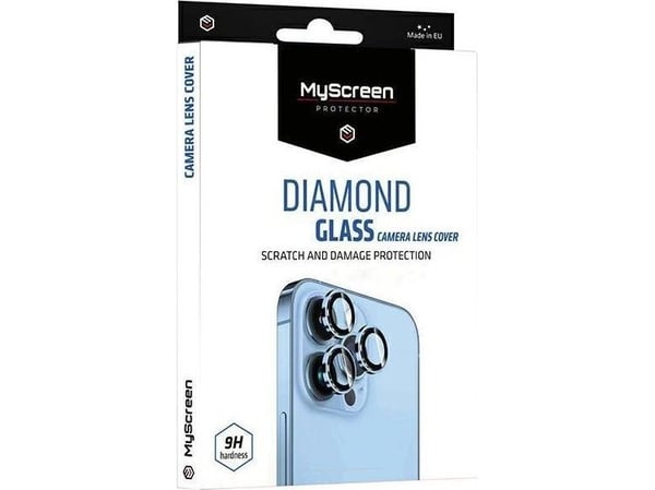 MyScreen Protector Apple iPhone 14/14 Plus 6.1" - Herdet glass på baksiden av MyScreen DIAMOND GLASS CAMERA LENS DEKSEL