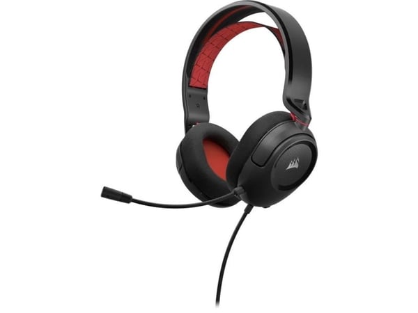 Corsair HS35 v2, Kabel, Spela, 252 g, Headset, Blå