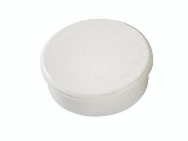 Dahle 95538, Whiteboard-magnet, Hvit, 38 mm, 38 mm, 13,5 mm, 10 stykker