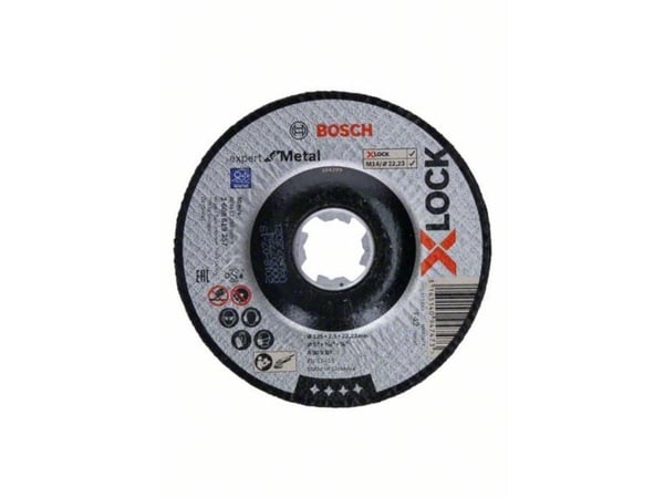 Bosch Expert for Metal A 30 S BF - Skjæreplate - for metall - 125 mm - X-LOCK