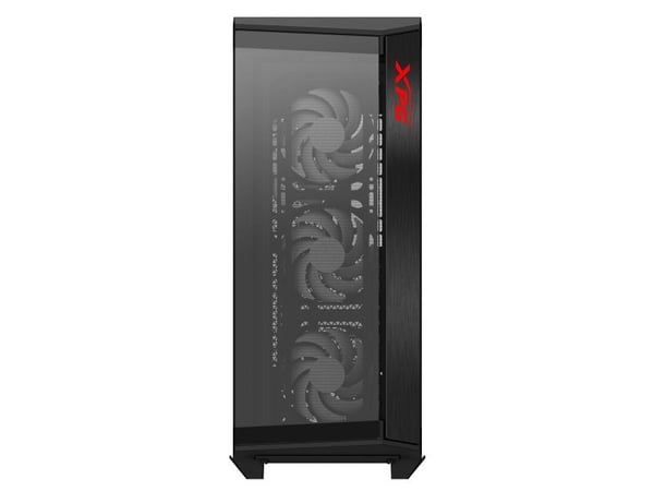 XPG BATTLECRUISER II ST, Midi Tower, PC, musta, ATX, EATX, micro ATX, Mini-ITX, ruostumaton teräs, peli