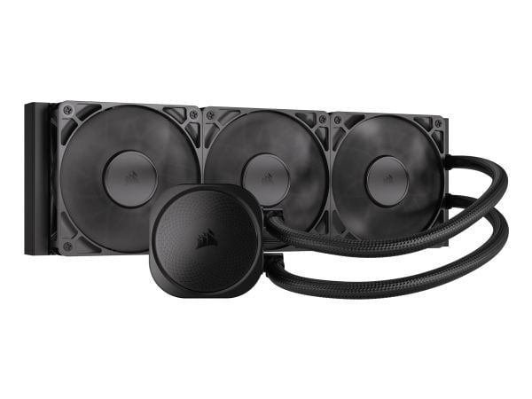 Corsair NAUTILUS 360 RS, luftkjøler, 1700 rpm, 94,87 CFM, svart