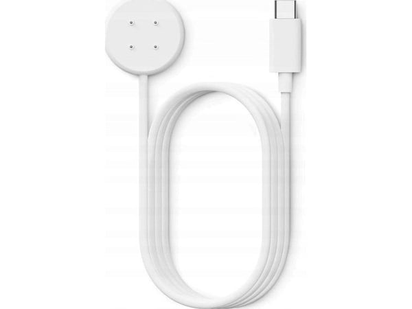 Google - Magnetisk ladekabel - 4-stifts magnetisk til USB-C (hann) - 1 m - snø - Europa