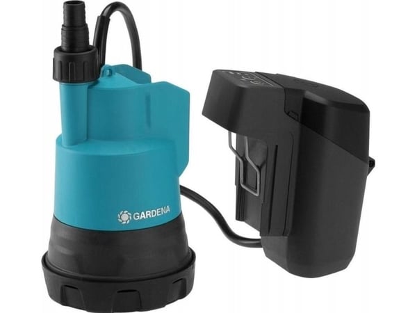 Gardena 2000/2, Batteri, 2 stang, 2000 l/t, Sort, Blå