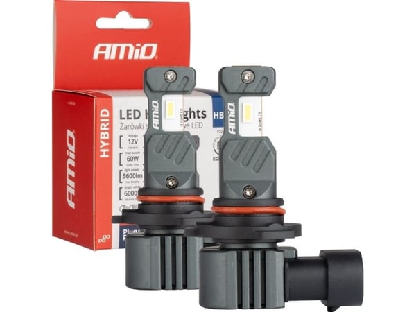 AMIO-04118 LED-strålkastar-lampor Hybrid HB4 9006 6000K Canbus 60W AMIO-04118 LED-strålkastar-lampor Hybrid HB4 9006 6000K Canbus 60W