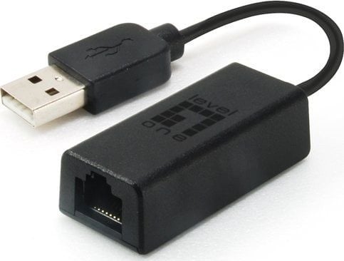 LevelOne USB-0301 - Verkkosovitin - USB 2.0 - 10/100 Ethernet