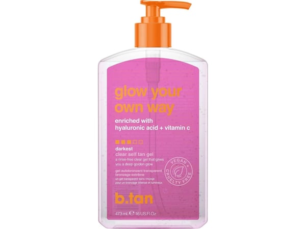 b.tan - Glow Your Own Way Clear Tanning Gel 473 ml