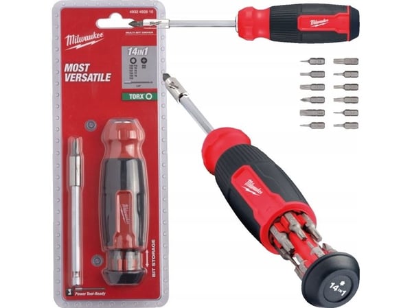 MILWAUKEE universalskruvmejsel 14-i-1 Torx...